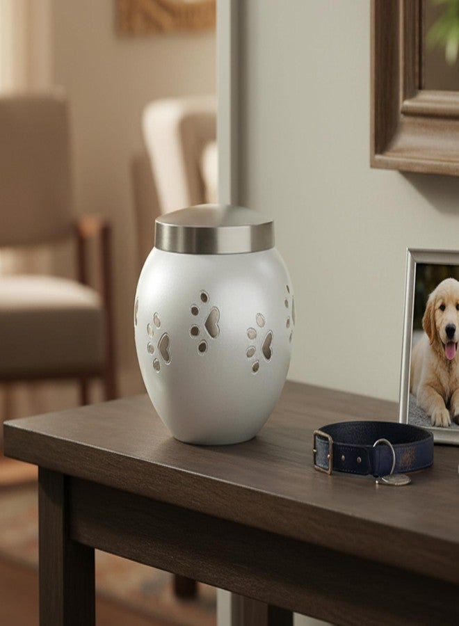 ESPLANADE Brass Cremation urn Memorial Container Jar Pot for Pets | Dog Urns | Cat Urns| Pet Urns| Metal Urns | Burial Urns | Memorial Keepsake Urns. - Image 2